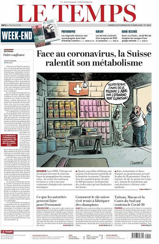 Le Temps - 14-15 Mars 2020