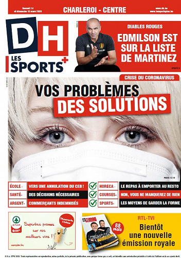 La Dernière Heure - Samedi 14 Mars 2020