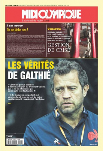 Midi Olympique Rouge - 16 Mars 2020