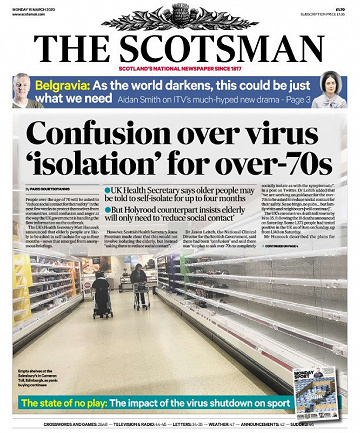 The Scotsman - Monday, March 16, 2020
