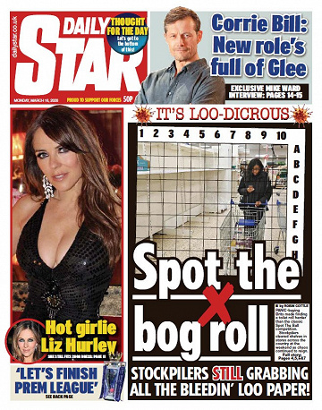 Daily Star - Monday, March 16, 2020