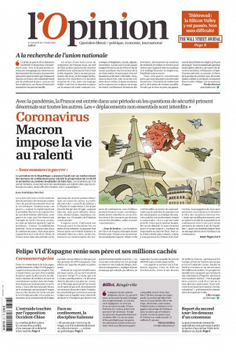 L’Opinion - 17 Mars 2020