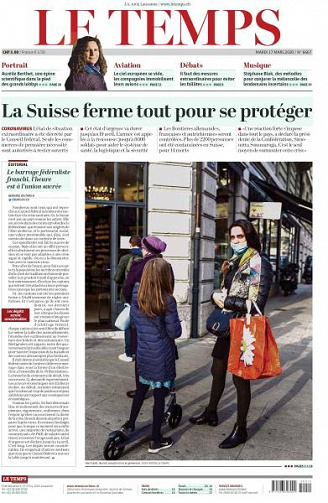 Le Temps - 17 Mars 2020