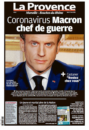 La Provence Marseille - Mardi 17 Mars 2020