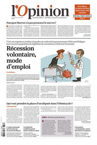 L’Opinion - 18 Mars 2020