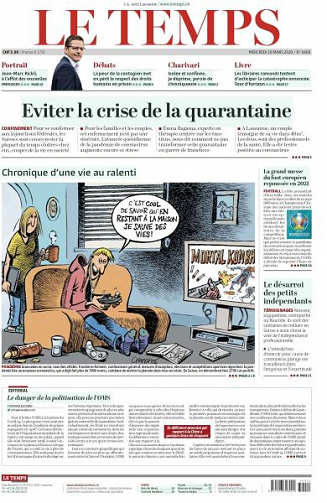 Le Temps - 18 Mars 2020