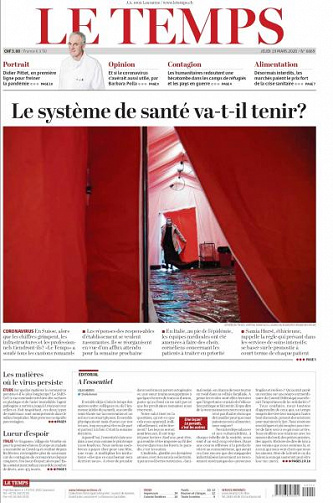 Le Temps - 19 Mars 2020