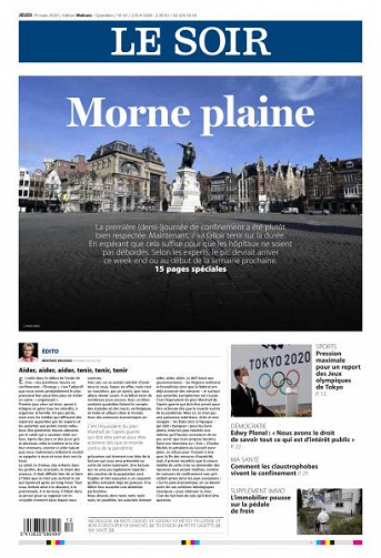 Le Soir - 19 Mars 2020