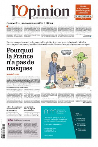 L’Opinion - 20-21 Mars 2020
