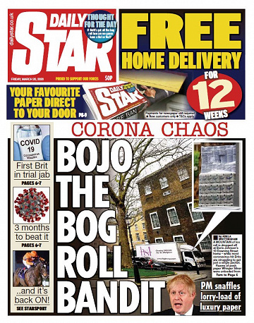 Daily Star - Friday, March 20, 2020
