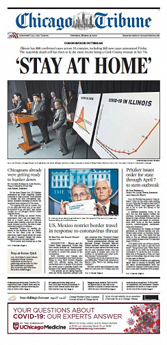 Chicago Tribune - Saturday, March 21, 2020