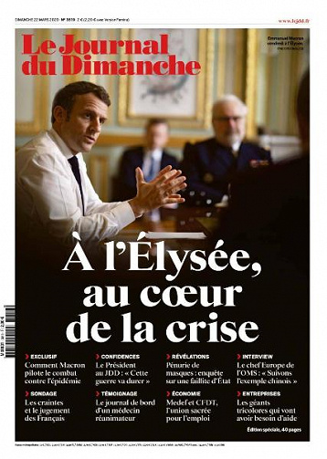 Le Journal du Dimanche - 22 Mars 2020
