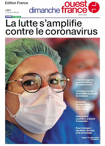 Ouest France - Dimanche 22 Mars 2020
