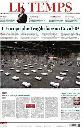 Le Temps - 23 Mars 2020