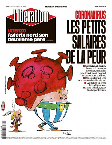 Liberation du Mercredi 25 Mars 2020