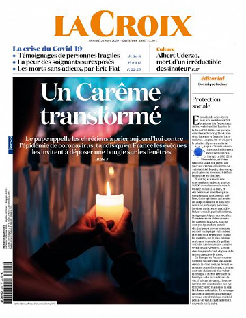 La Croix - 25 Mars 2020