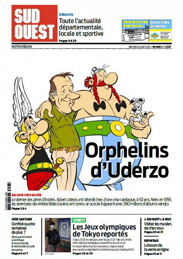 Sud Ouest - Mercredi 25 Mars 2020