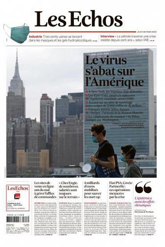 Les Echos du Jeudi 26 Mars 2020