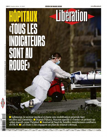 Liberation du Jeudi 26 Mars 2020