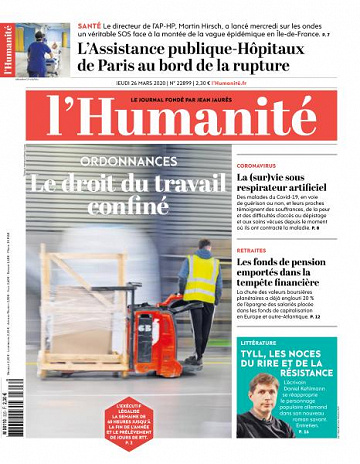 L’Humanite - 26 Mars 2020