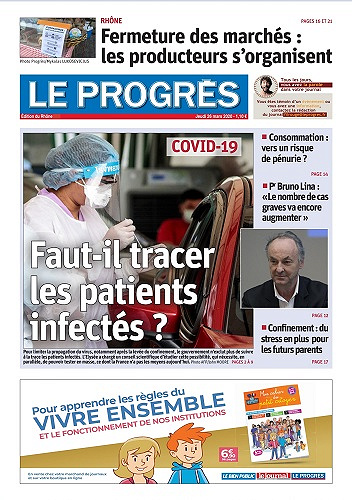 le progrès du jeudi 26 mars 2020