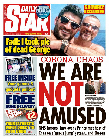 Daily Star - Thursday, March 26, 2020