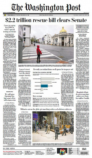 The Washington Post - Thursday, March 26, 2020