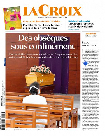 La Croix - 27 Mars 2020