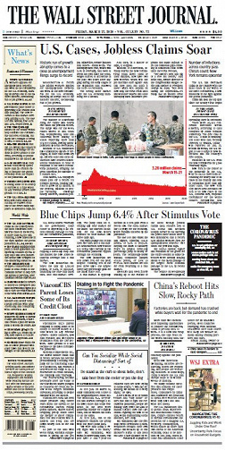 The Wall Street Journal - Friday, March 27, 2020