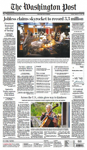 The Washington Post - Friday, March 27, 2020