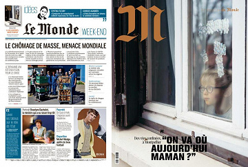 Pack Le Monde + M le Magazine du Monde - Samedi 28 Mars 2020