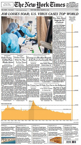 The New York Times - Saturday, March 28, 2020