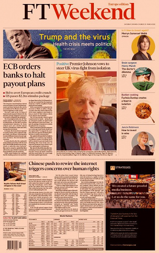 Financial Times Weekend (EU) - Saturday, 28 - Sunday, March 29, 2020