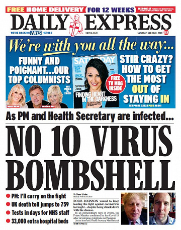 Daily Express - Saturday, March 28, 2020