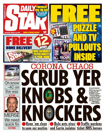 Daily Star - Saturday, March 28, 2020