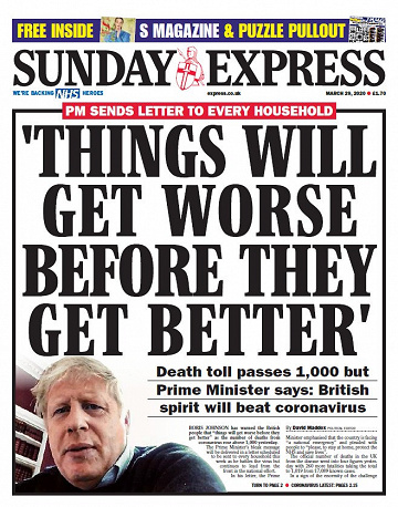 Sunday Express (Daily Express) - Sunday, March 29, 2020