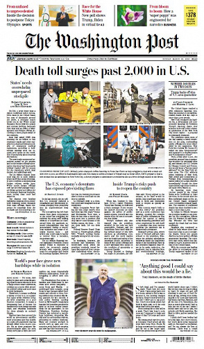 The Washington Post - Sunday, March 29, 2020