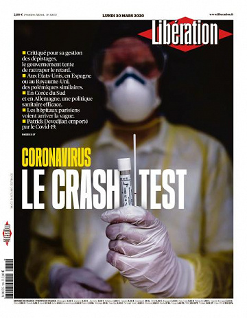 Liberation du Lundi 30 Mars 2020