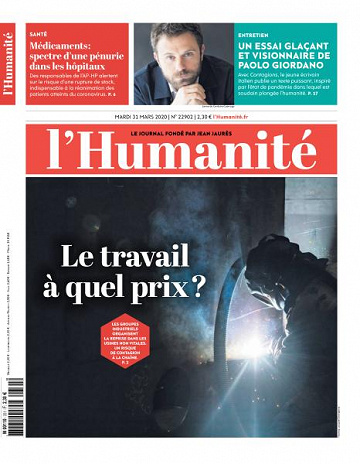 L’Humanite - 31 Mars 2020