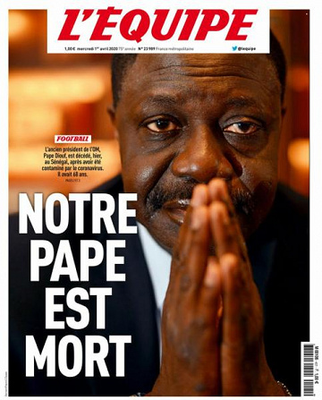L’equipe du Mercredi 1er Avril 2020