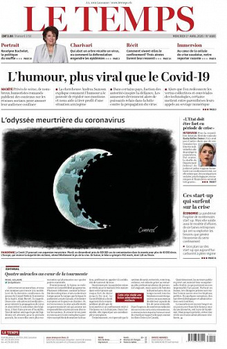Le Temps - 1er Avril 2020