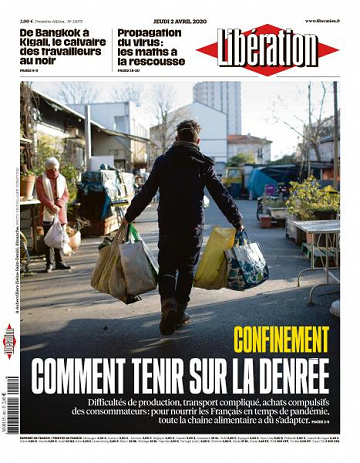 Liberation du Jeudi 2 Avril 2020
