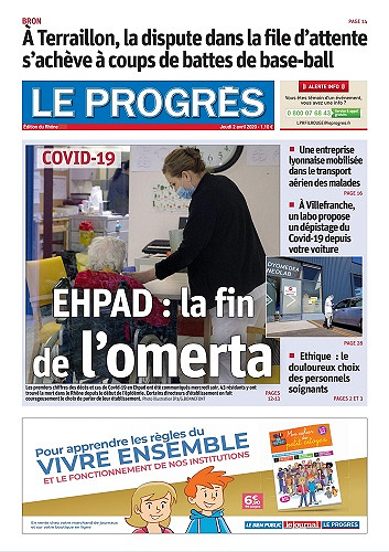 le progrès du jeudi 02 avril 2020
