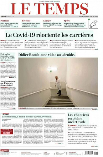 Le Temps - 3 Avril 2020