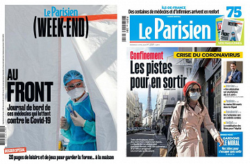 Pack Le Parisien + Le Parisien Week-End - Vendredi 3 Avril 2020