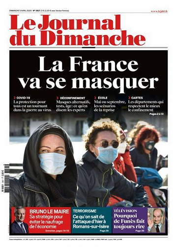 Le Journal du Dimanche - 5 Avril 2020