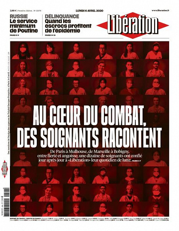 Liberation du Lundi 6 Avril 2020