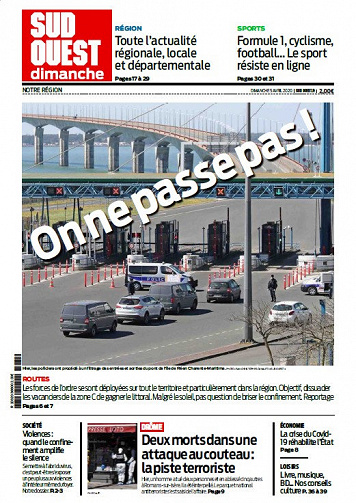 Sud Ouest Dimanche (Notre Région) - Dimanche 5 Avril 2020
