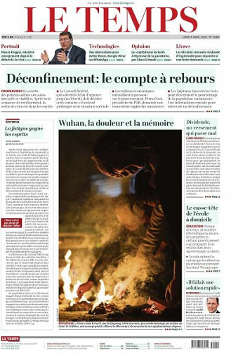 Le Temps - 6 Avril 2020