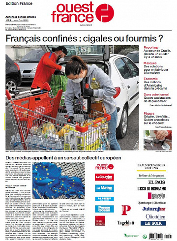 Ouest France - Mardi 7 Avril 2020